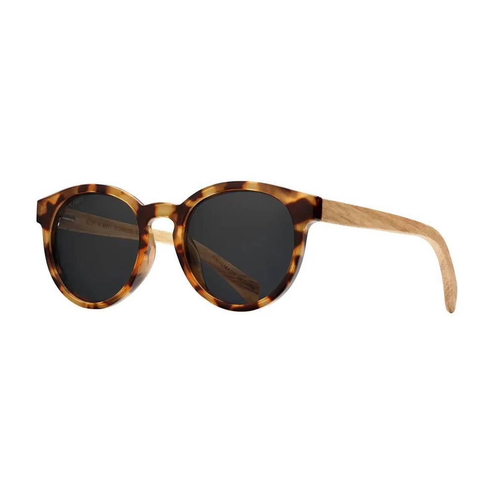 NEW BLUE PLANET ECO-EYEWEAR women's andiz polorized sunglasses in tortoise